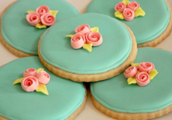 Elegantly Blue Cookies