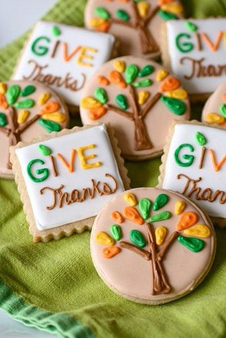 Giving Thanks Cookies