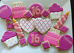 Princess Party Birthday Cookies