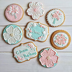 Wall Flower Cookies