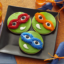 Ninja Turtle Cookies
