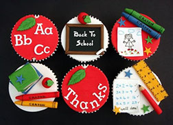 New School Term Cupcakes