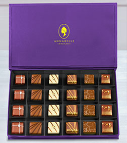 Red Carpet Chocolate Box by Annabelle Chocolates