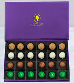 The Diplomat's Chocolate Truffles Box by Annabelle Chocolates