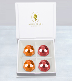 Bejeweled Delicacy Gemstone Chocolates by Annabelle Chocolates