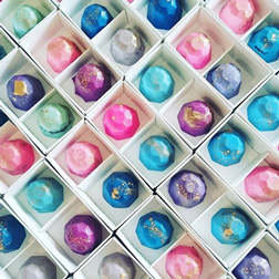 Pristine Perfection Gemstone Chocolates by Annabelle Chocolates