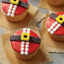 Christmas Costume Cupcakes