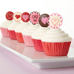 Heart Beat Cupcake