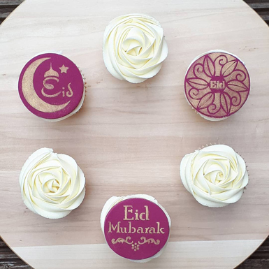 Intricacy Eid Cupcakes