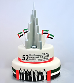 Magnificent Burj Khalifa 3D Cake