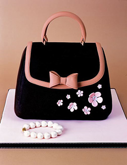 Black Handbag Mother's Day Cake