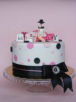 Polka Dot Designer Cake