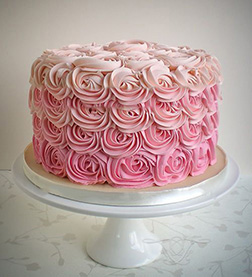 Rosy Days Cake