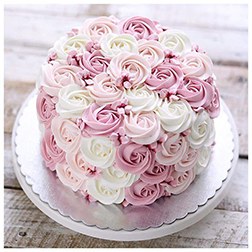 Bunch Of Roses Cake