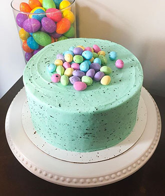 Sweet Easter Eggs Cake