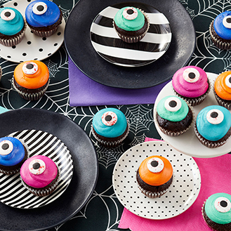 Eyeball Cupcakes