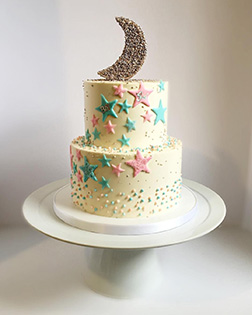 Cascading Stars Eid Cake