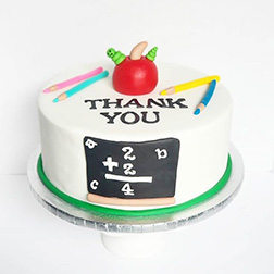 Thank You Teacher Cake