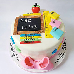 Teacher's Desk Cake