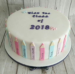 Class of 2018 Cake (Customizable)