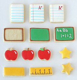 School Grades Cookies