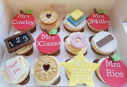 Favorite Teachers Cupcakes