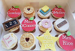 Favorite Teachers Cupcakes