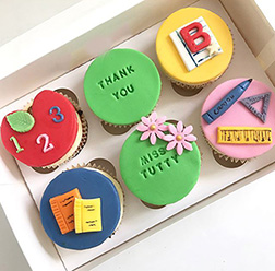 Thank You Teacher Cupcakes