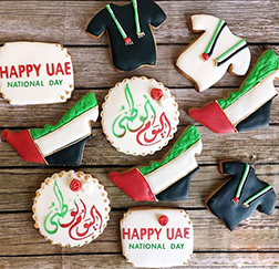 National Day Calligraphy Cookies
