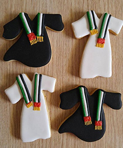 National Dress Cookies