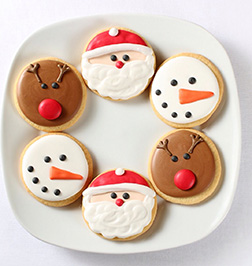 Christmas Trio Cookies
