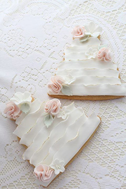 Ruffled Elegance Cookies