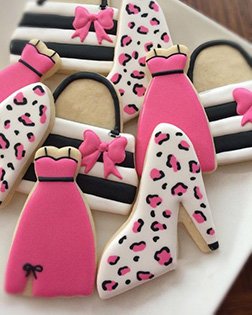 Leapard Print Fashion Cookies