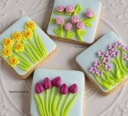 Flowers in the Meadow Cookies