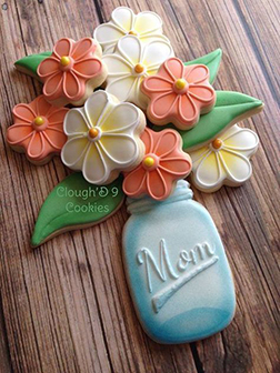 Bouquet Jar Cookies