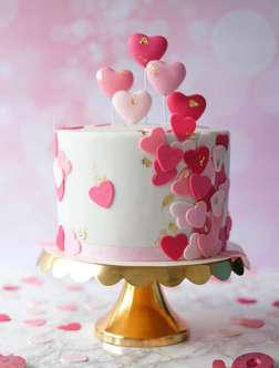 Bursting with Love Cake, Valentine's Day