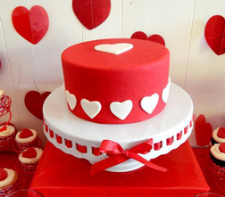 Madly in Love Valentine's Cake