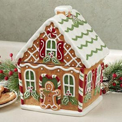 Season's Joy Gingerbread House