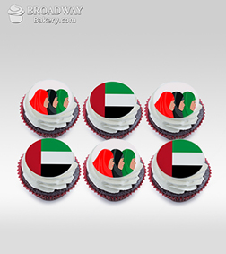Emirati Women's Day Cupcakes