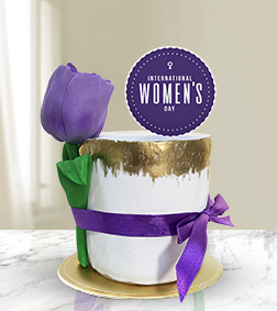 Women's Day Mono Cake, Serving Size: 2