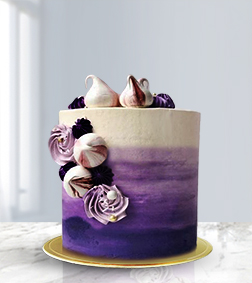 Purple Ombre Mini Cake, Serving Size: 2