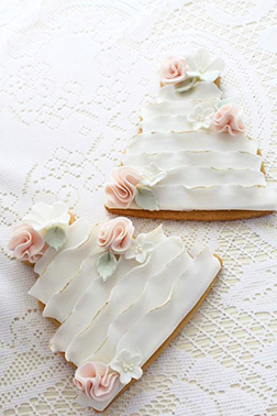 Ruffled Elegance Cookies