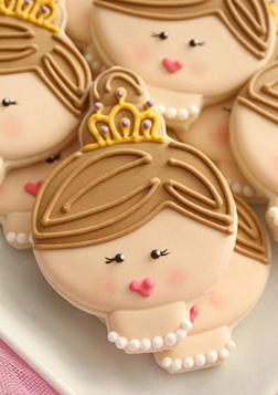 Princess Tiara Cookies