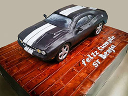 Muscle Car Showroom Cake