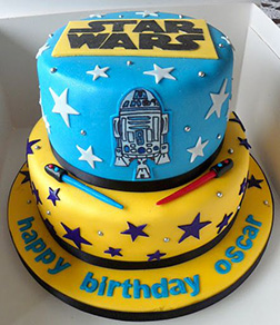 In A Galaxy Far Away Cake