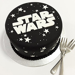 Classic Star Wars Emblem Birthday Cake