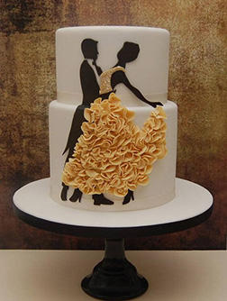 Waltz of the Roses Cake