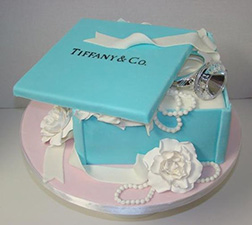 Tiffany Co. Everlasting Love Cake
