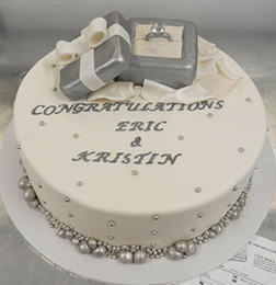 Congratulatory Ringbox Cake