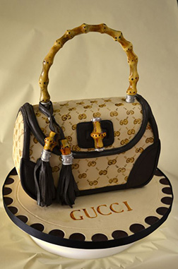Gucci Refined Bridal Shower Cake